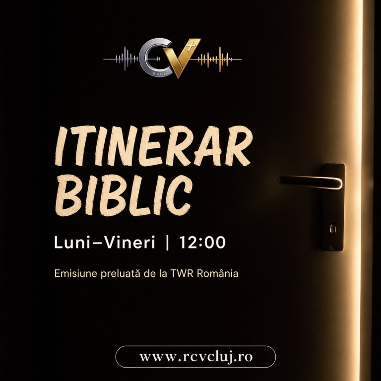 Itinerar Biblic Luni - Vineri ora: 12:00